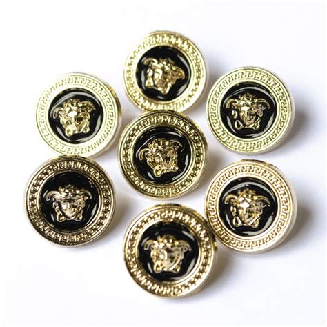 versace button up|versace buttons replacement.